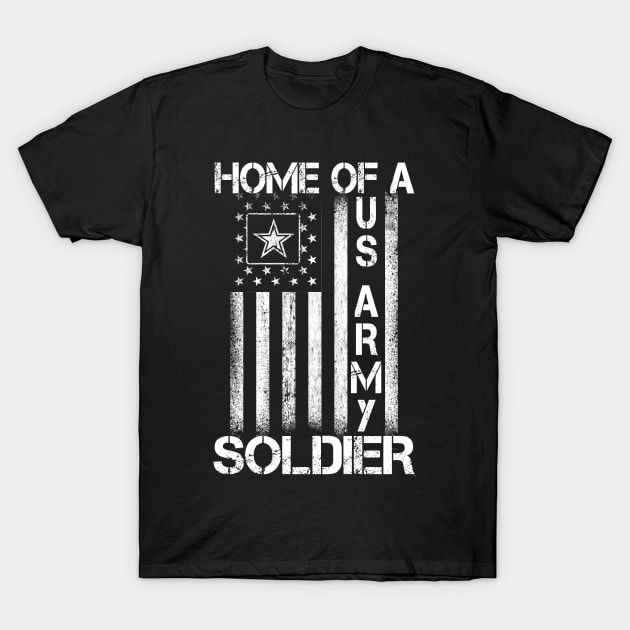 USA Army Flag Shirt Gift for Soldiers Veterans Military T-Shirt by Otis Patrick